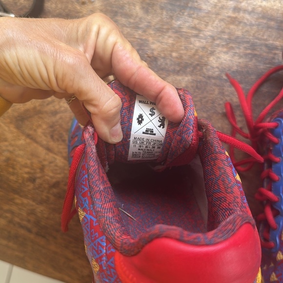 Adidas Barricade 2015 Saksaywaman red/blue size 11 main image 4